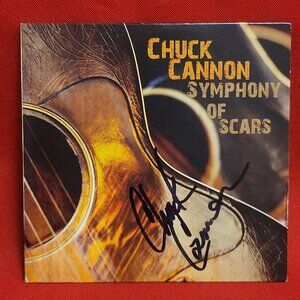 Chuck Cannon Symphony of Scars CD 2012 Signed